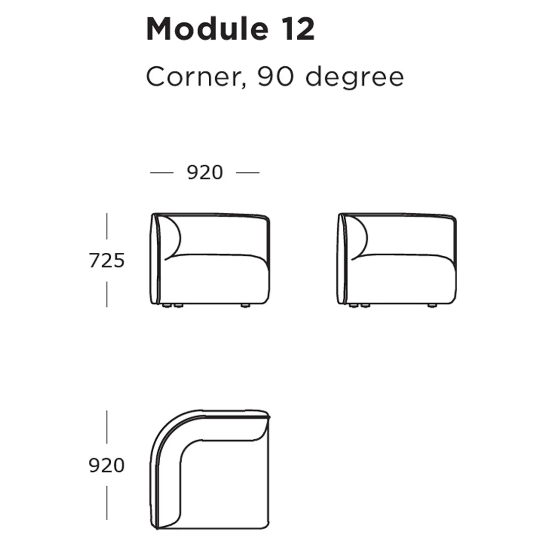Panorama Modular Sofa (Modules 9-15)