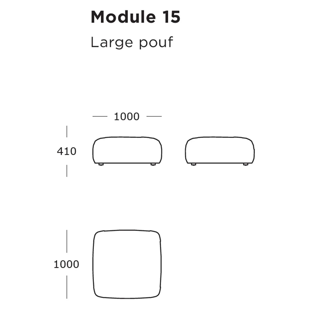 Panorama Modular Sofa (Modules 9-15)