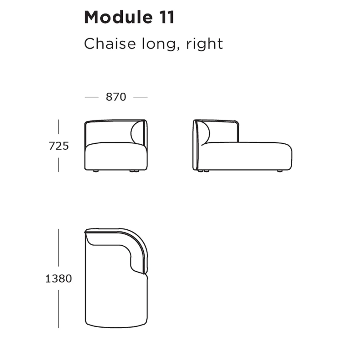 Panorama Modular Sofa (Modules 9-15)