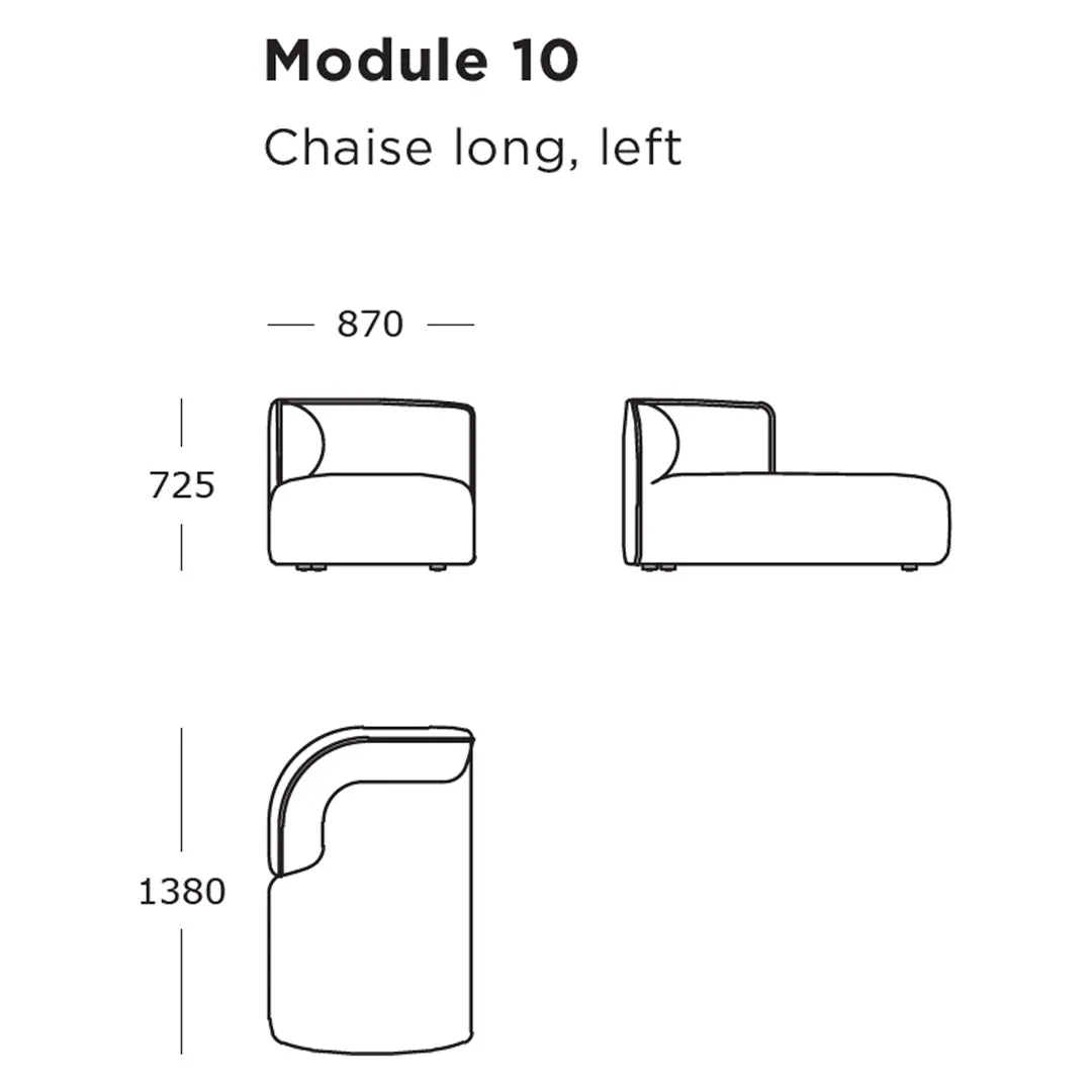 Panorama Modular Sofa (Modules 9-15)
