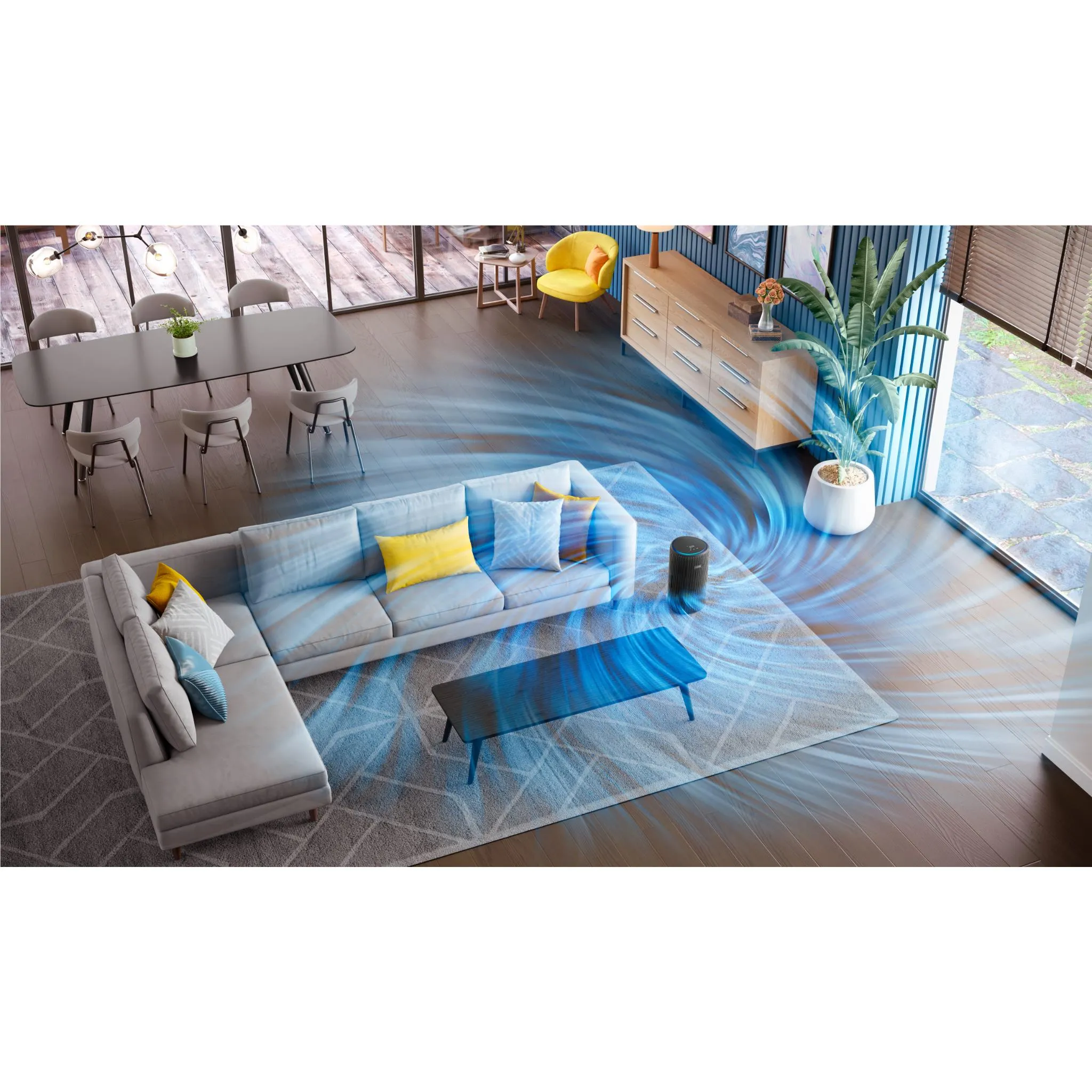 Philips PureProtect 3200 Series Smart Air Purifier (Dark Slate)