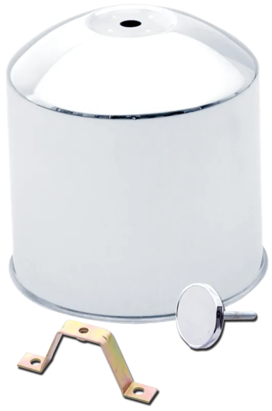 Phoenix QuickTrim Stainless Steel Rear Axle Hub Cover Kit for Medium Duty Trucks