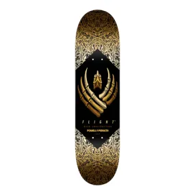 Powell Peralta Bones FLIGHT® Skateboard Deck Yellow - 8.75 x 32.95