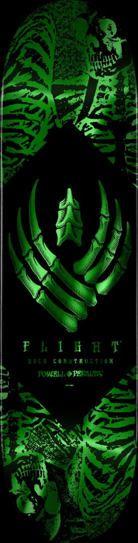 POWELL PERALTA DECK SKELETON FLIGHT GREEN (8.5")