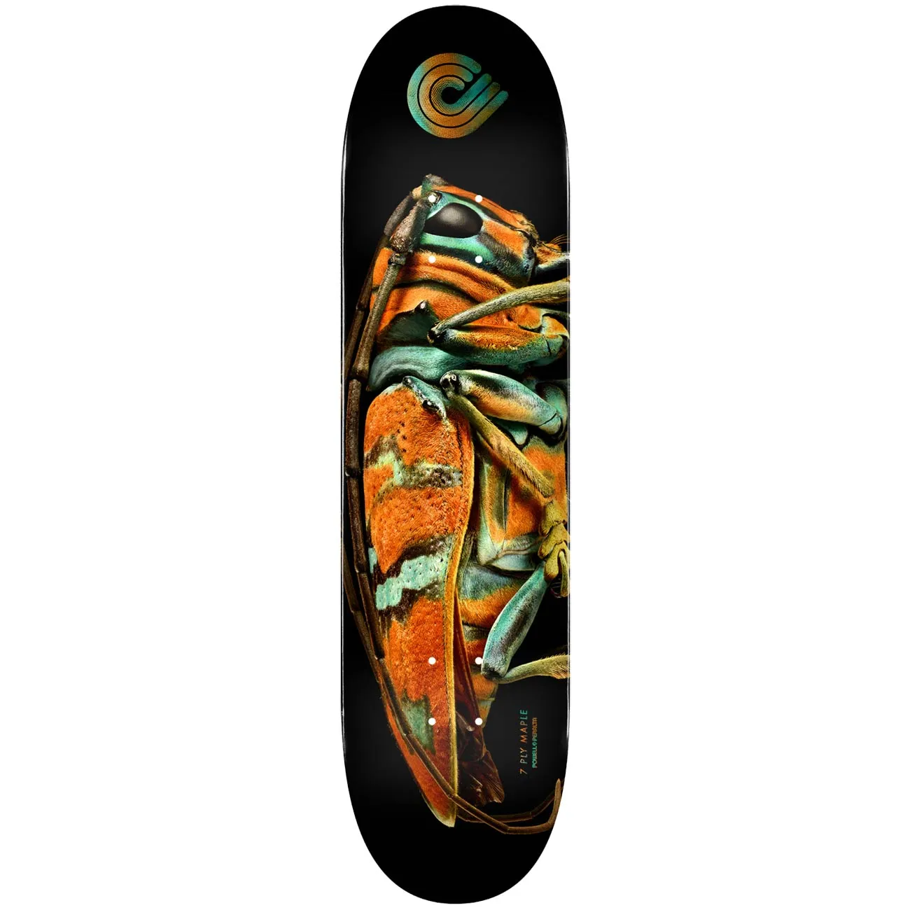 POWELL-PERALTA FLIGHT TECHNOLOGY DECK JEWEL BEETLE SHAPE 248 (9")