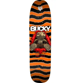 Powell Peralta Pro Bucky Lasek Tortoise Flight Skateboard Deck - 8.62" Orange/Black