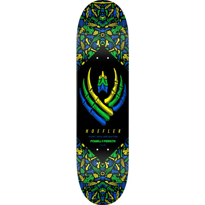 Powell Peralta Pro Kelvin Hoefler Bones Flight Skateboard Deck - 8.0" Brazil