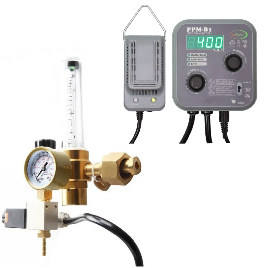 Pro-Leaf CO2 Sensor Controller & Regulator Bundle