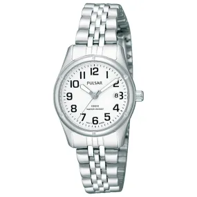 Pulsar Silver Stainless Steel Ladies Watch -  PH7337X