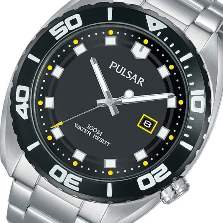 Pulsar Sports Stainless Steel Men's Watch -  PG8283X