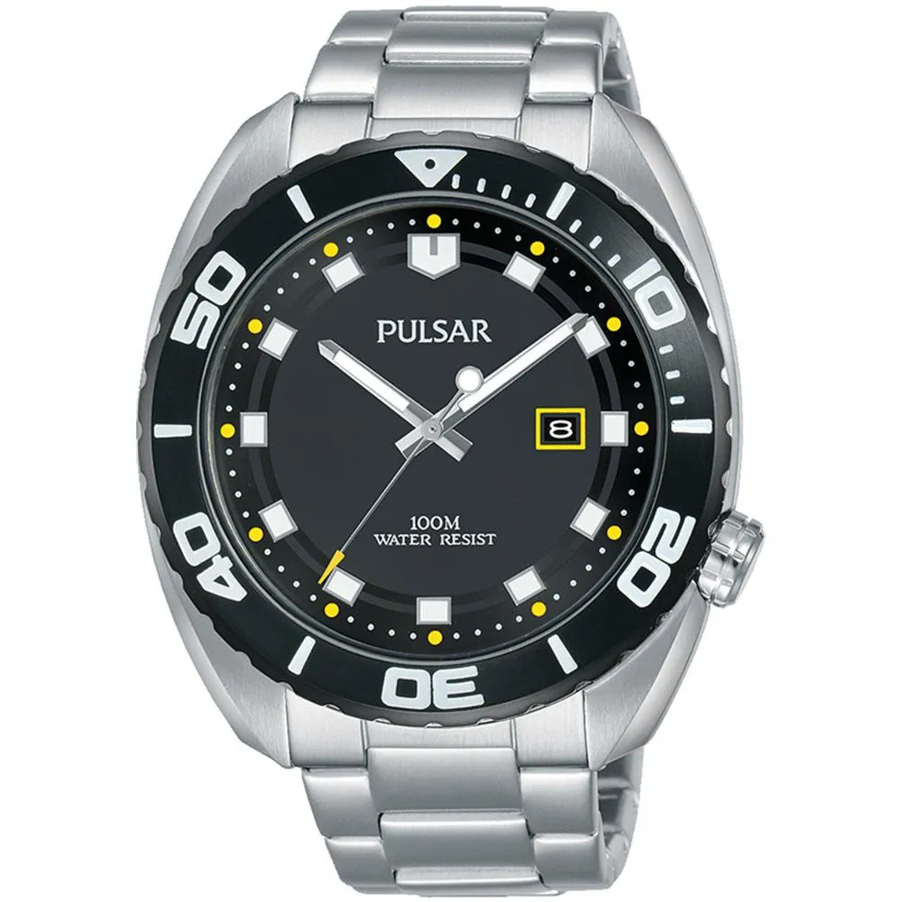 Pulsar Sports Stainless Steel Men's Watch -  PG8283X