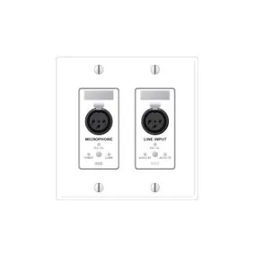 Rane RAD6 Remote Audio Device -Stereo RCA/3.5MM Line In & Out - Ivory