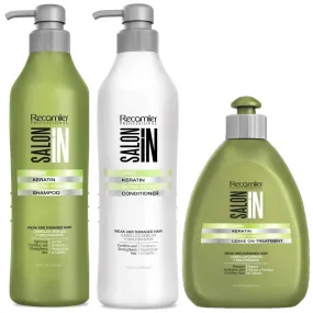 Recamier Professional Salon In  Pro Keratin Ultra Force Hair Kit