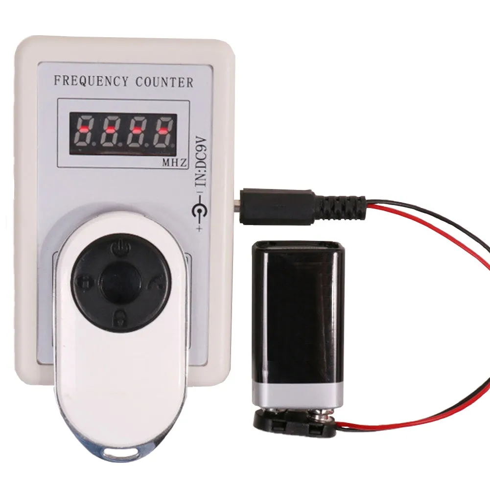 Remote Controller Frequency Tester, Universal 260-450MHz Handheld