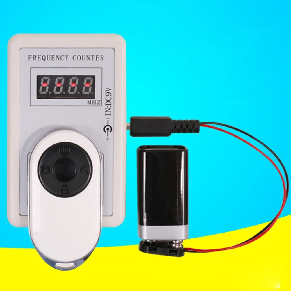 Remote Controller Frequency Tester, Universal 260-450MHz Handheld