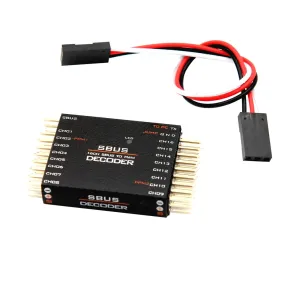 SBUS to 16CH 16 channel PWM/PPM Decoder converter two-way PPM