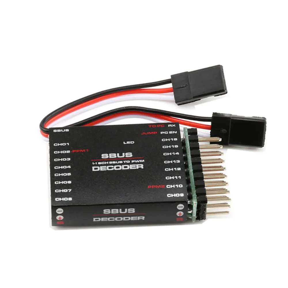 SBUS to 16CH 16 channel PWM/PPM Decoder converter two-way PPM