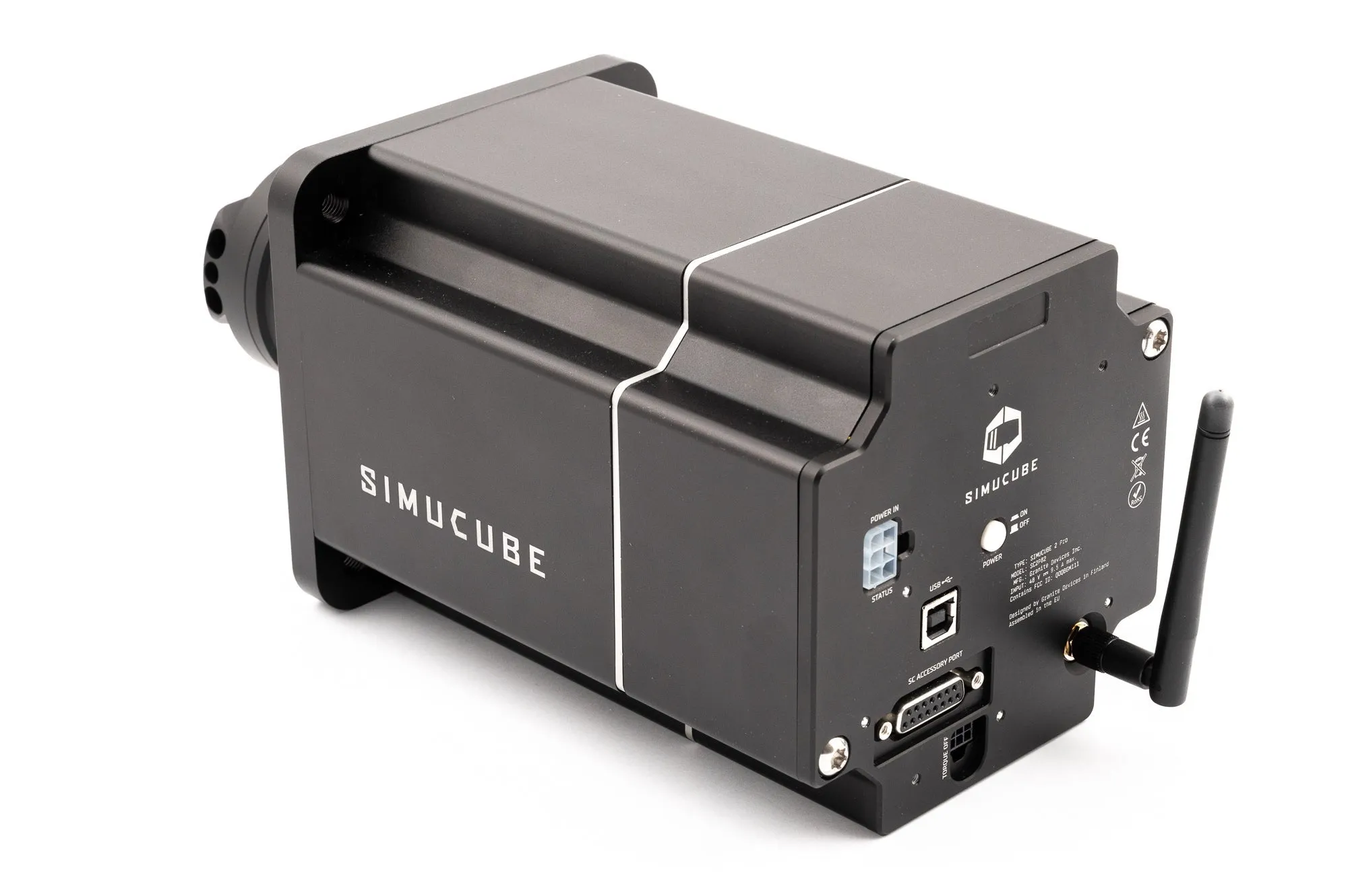 Simucube 2 Pro Direct Drive Force Feedback PC compatible Sim Racing Wheel Base