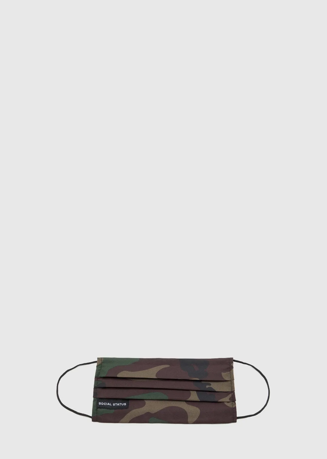 SOCIAL STATUS: CAMO MASK [GREEN]