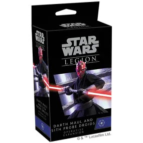 Star Wars Legion:Darth Maul And Sith Probe Droids Operative Expansion