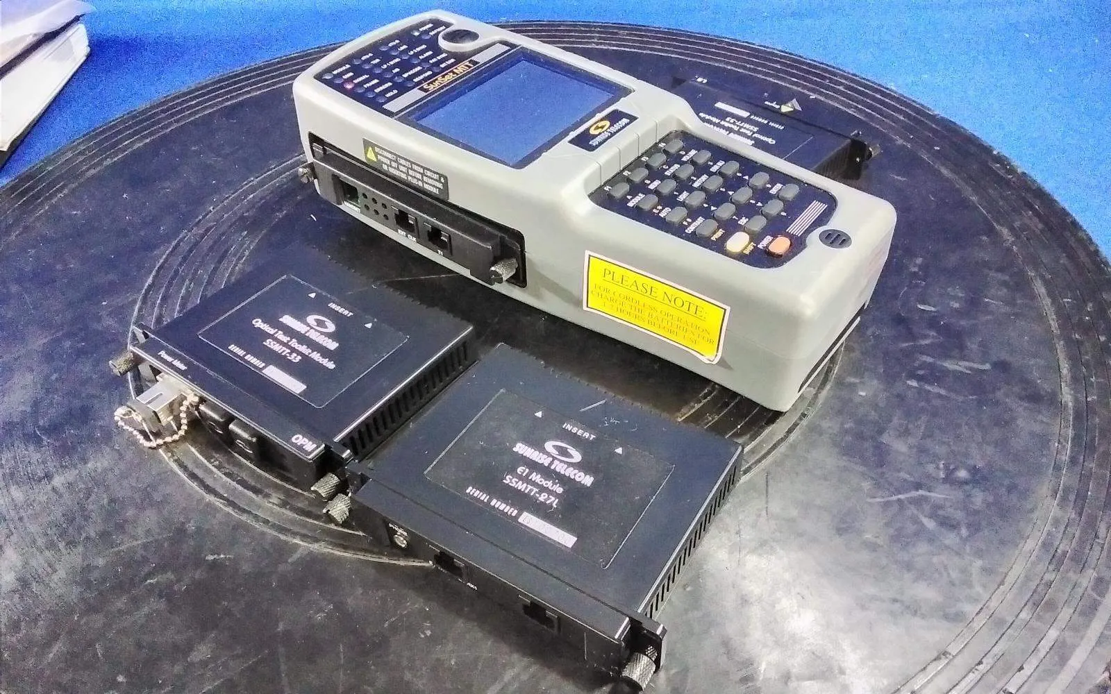 Sunrise Telecom MTT Test Set W/ Options AA6, AD7, AK, AY0, B01, CR