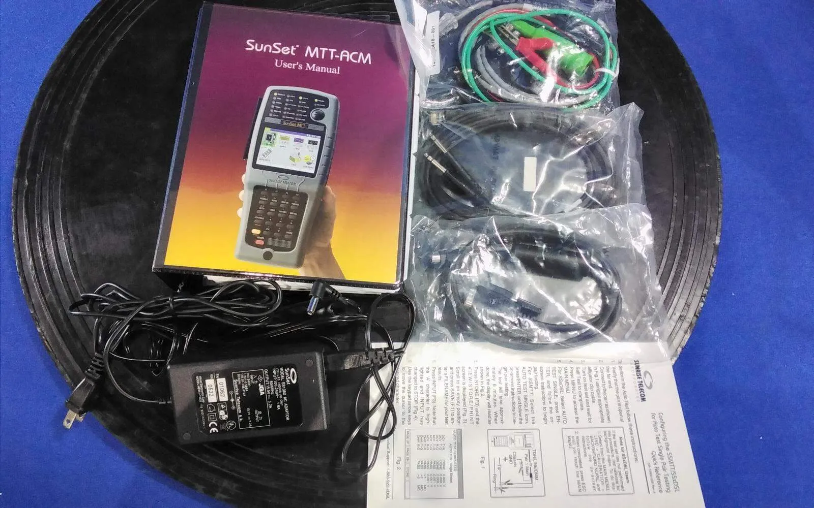 Sunrise Telecom MTT Test Set W/ Options AA6, AD7, AK, AY0, B01, CR