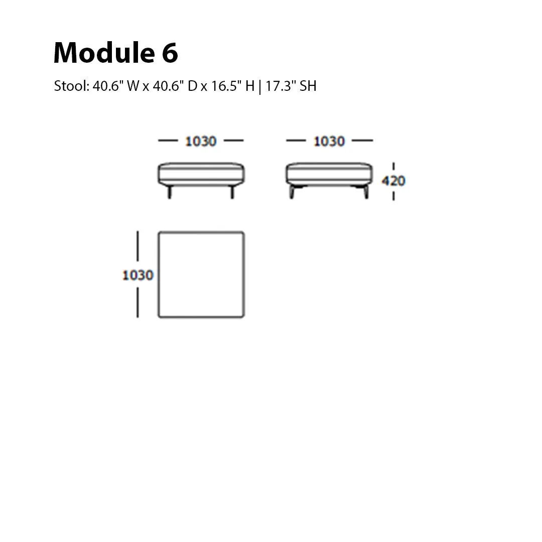 Surface Modular Sofa (Modules 5-8)