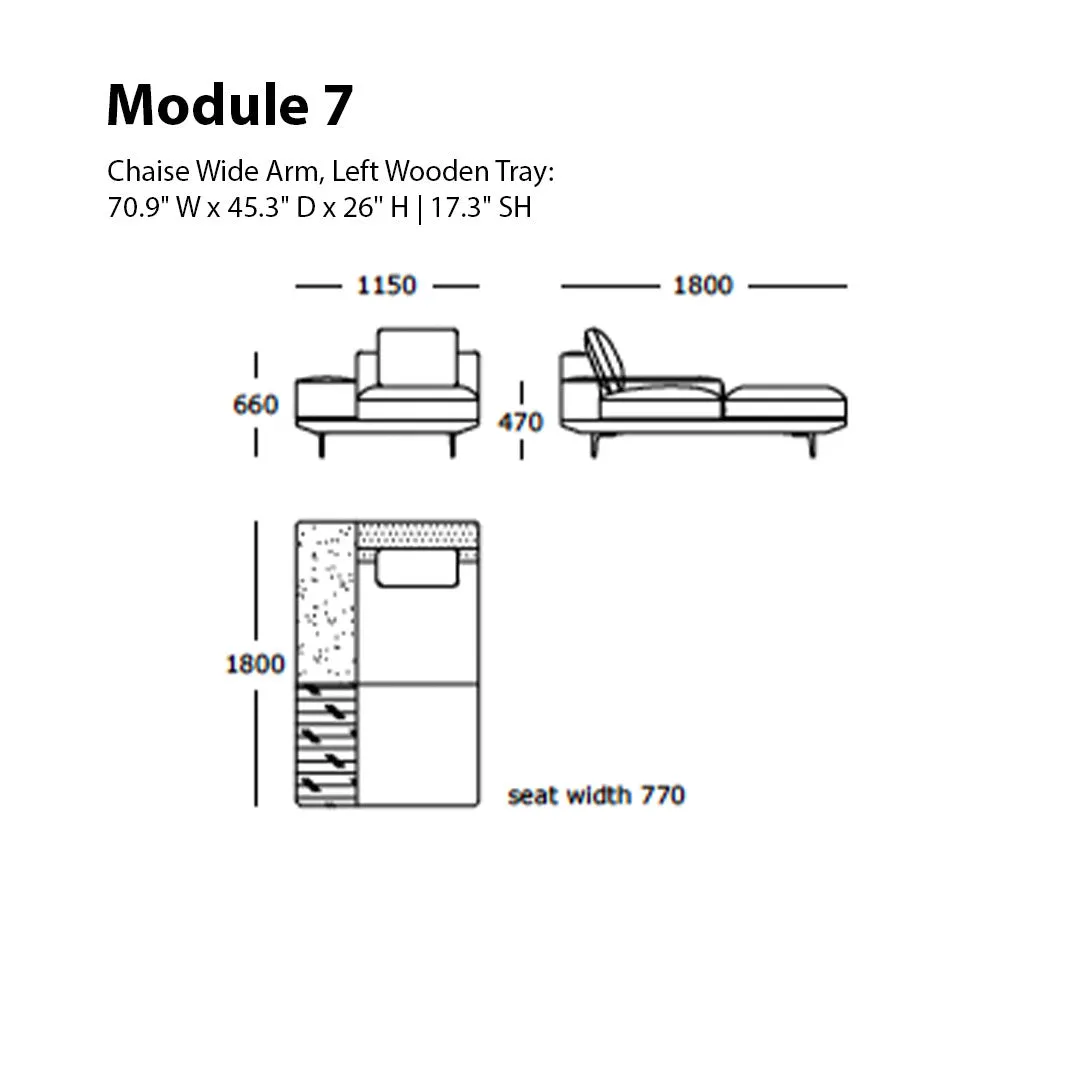 Surface Modular Sofa (Modules 5-8)