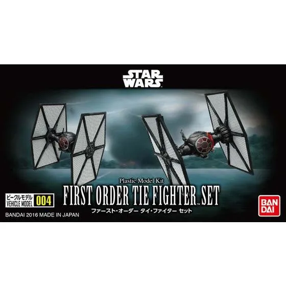 SW - Vehicle Model 004 First Order Tie Fighter Set