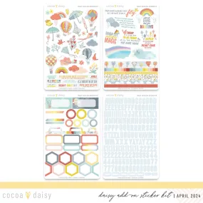 Take Flight Daisy Add On Sticker Kit April 2024
