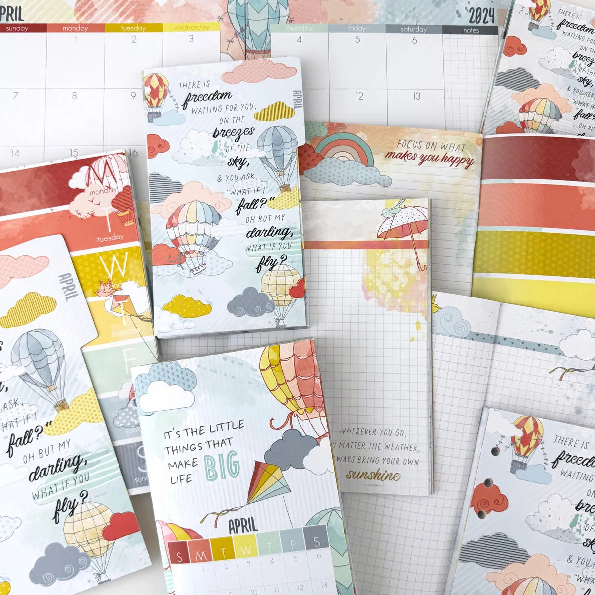 Take Flight Insert or Notebook Only - Choose your size April 2024