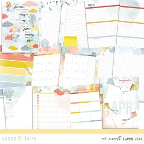 Take Flight Insert or Notebook Only - Choose your size April 2024