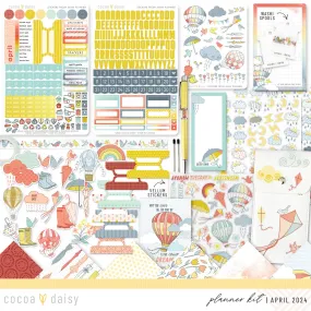 Take Flight Planner Kit - NO INSERT or NOTEBOOK April 2024