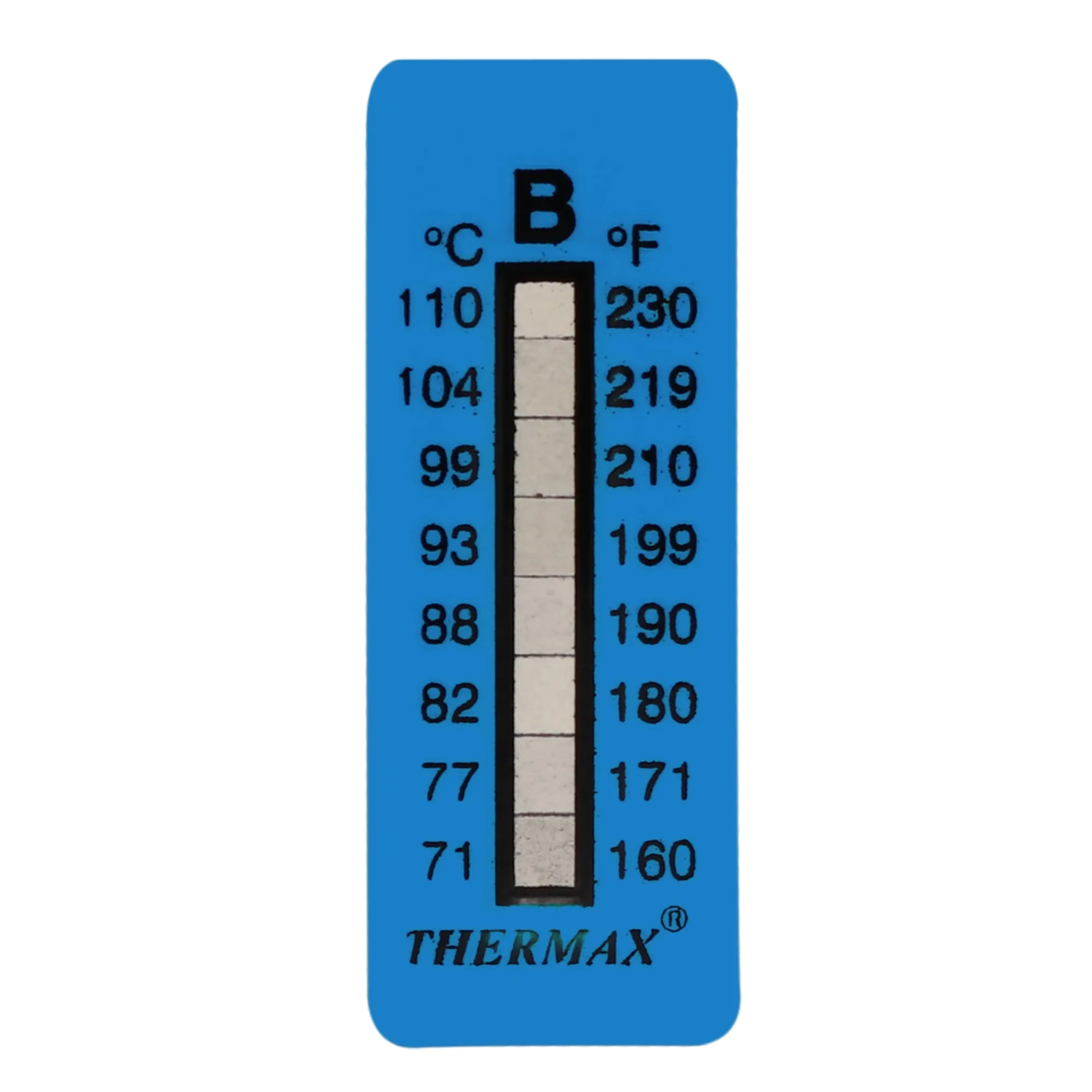 Thermax Level Strip Indicators - 160°F (71°)    10 Pack