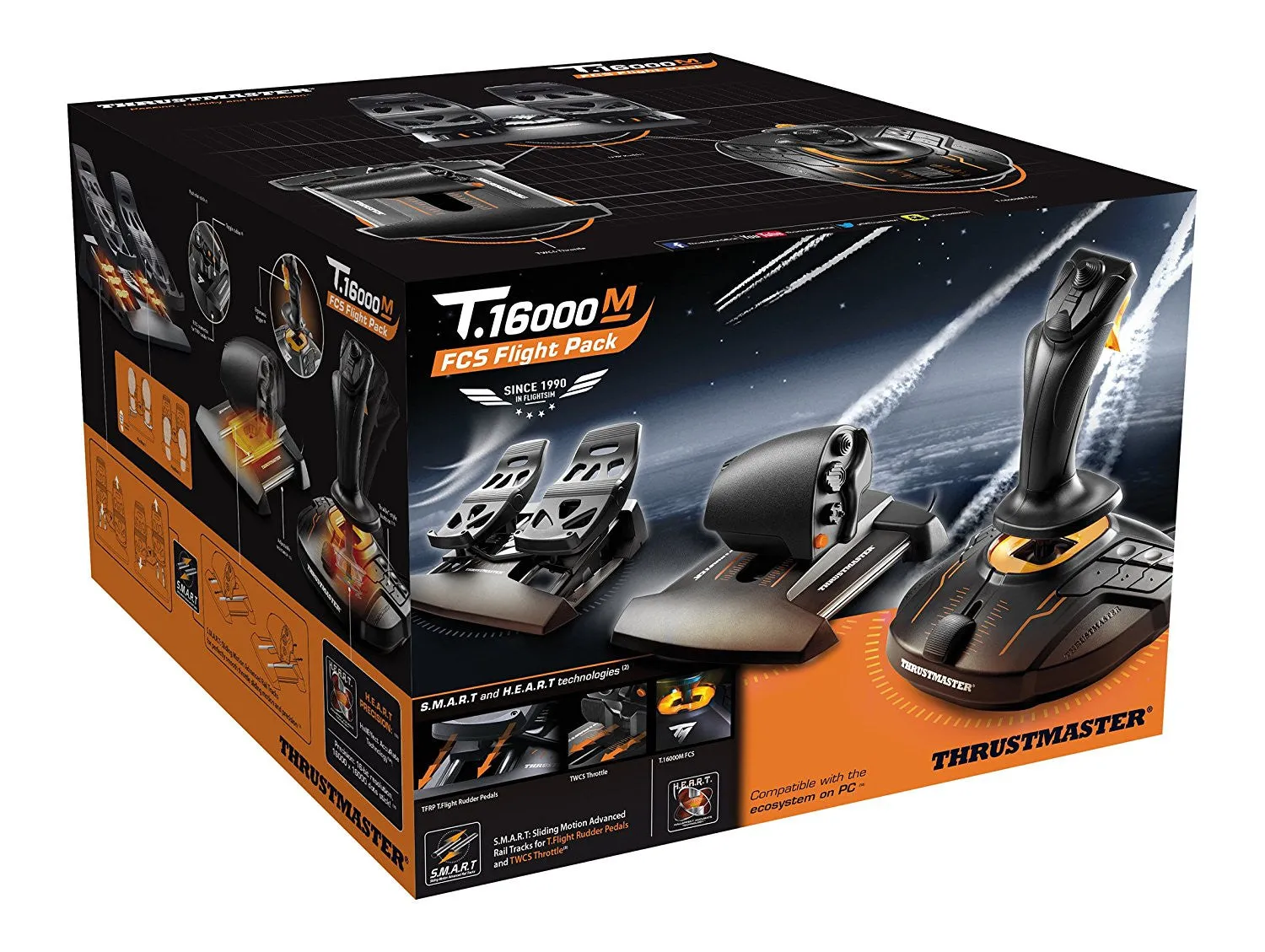 Thrustmaster T.16000M FCS Flight Pack HOTAS Controller