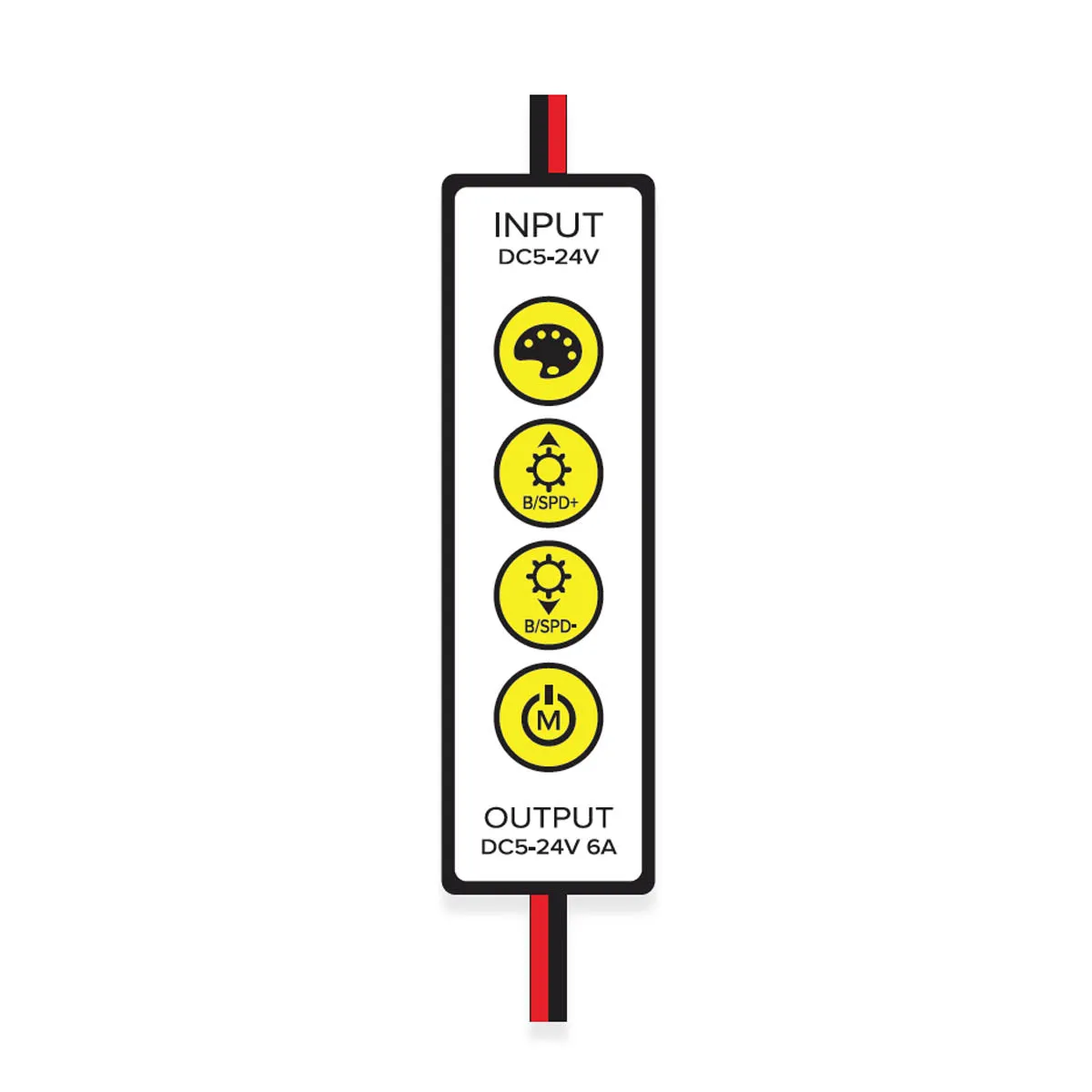 Trulux Simple Select In-line Controller for Single Color Tape Light