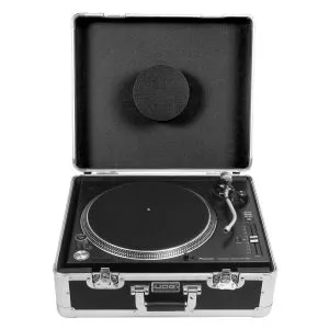 UDG Ultimate Pick Foam Flight Case Multi Format Turntable Black