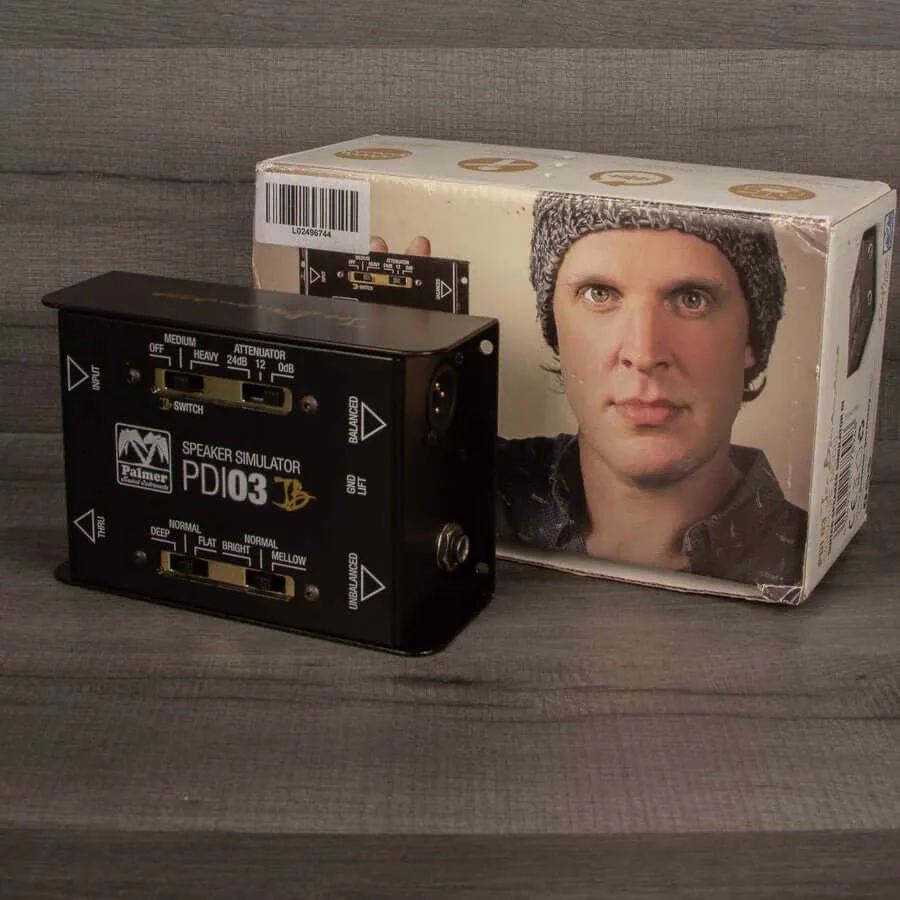 USED - Palmer PDI03 Joe Bonamassa speaker simulator