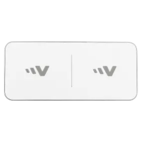Ventev Dual Wireless Chargepad 15W White by Ventev