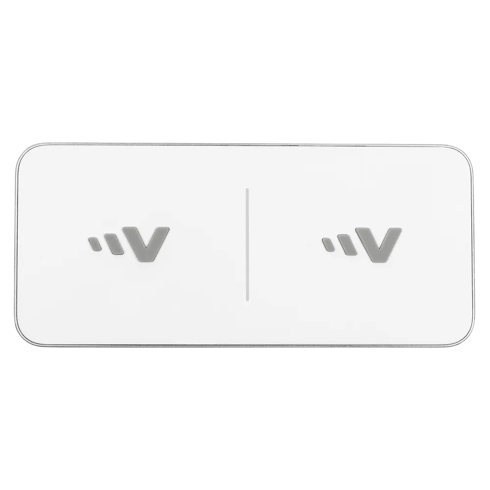 Ventev Dual Wireless Chargepad 15W White by Ventev